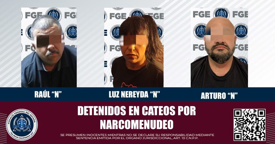 Detienen A Tres Personas Tras Cateos Por Narcomenudeo Alfredo Alvarez