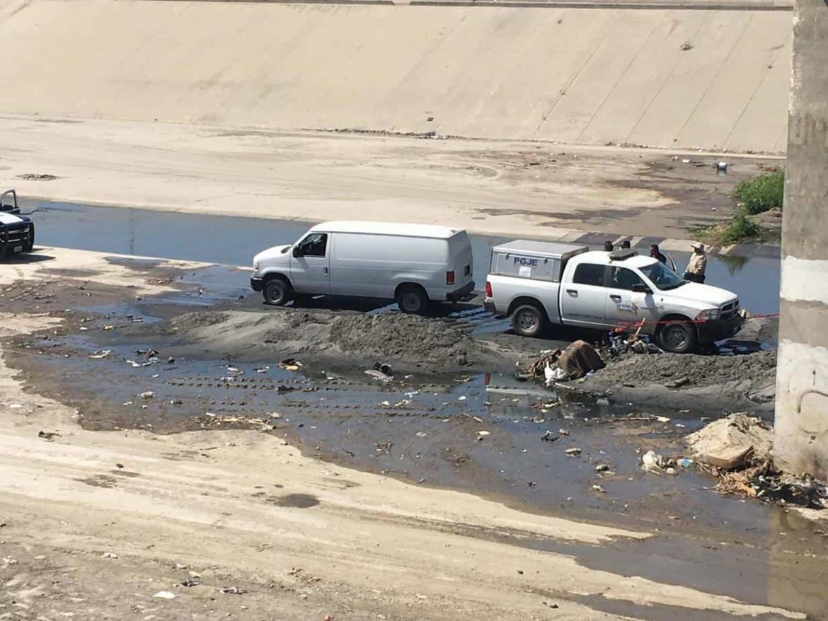 Hallan restos humanos en la canalización del Río Tijuana