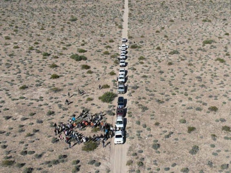 BRIGADA INTERNACIONAL UBICA RESTOS HUMANOS EN PEñASCO