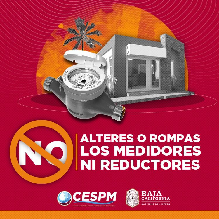 APLICARá CESPM MULTAS A USUARIOS QUE ALTEREN LOS MEDIDORES