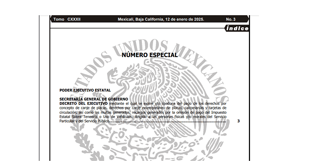 Canje de placas en Baja California: descuentos y reembolsos vigentes 