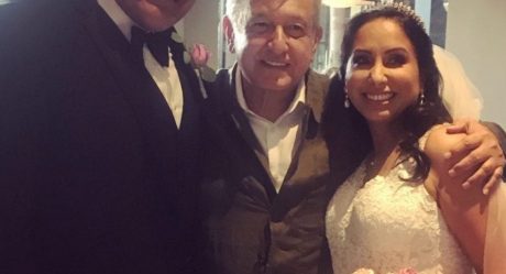 ¿Qué hacía AMLO en una boda en Tijuana?