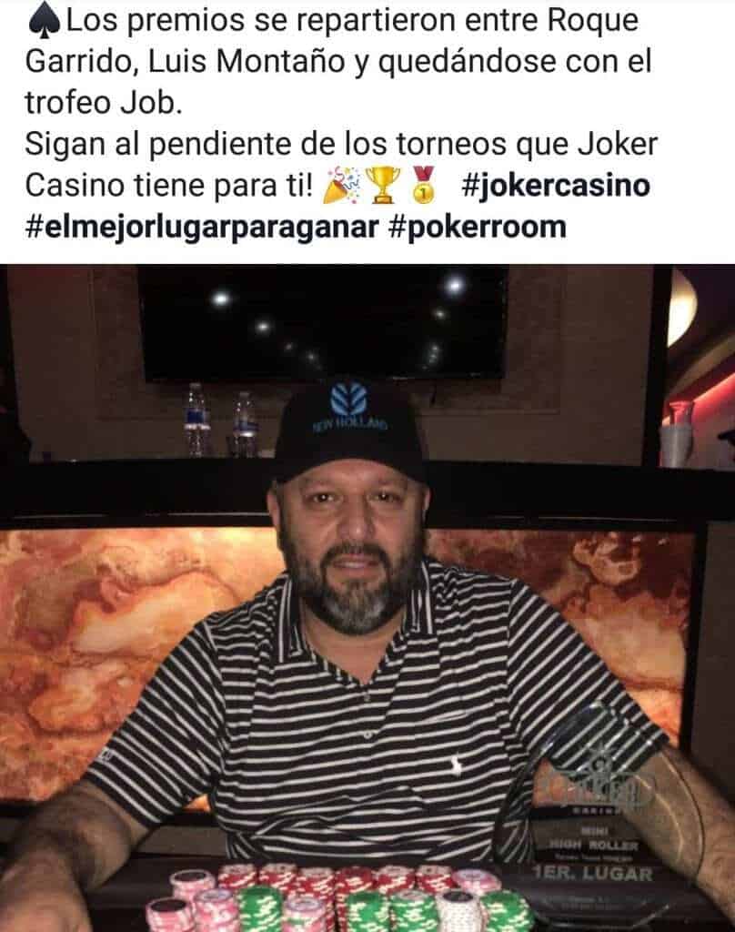 Diputado Job Motoya en el casino