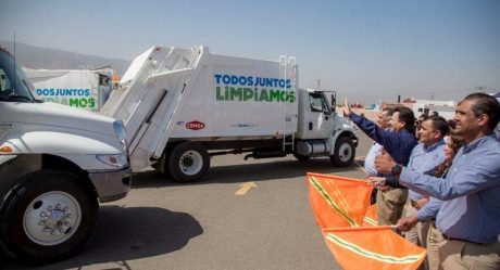 Inauguran 6 rutas de recolección de basura en La Presa Este