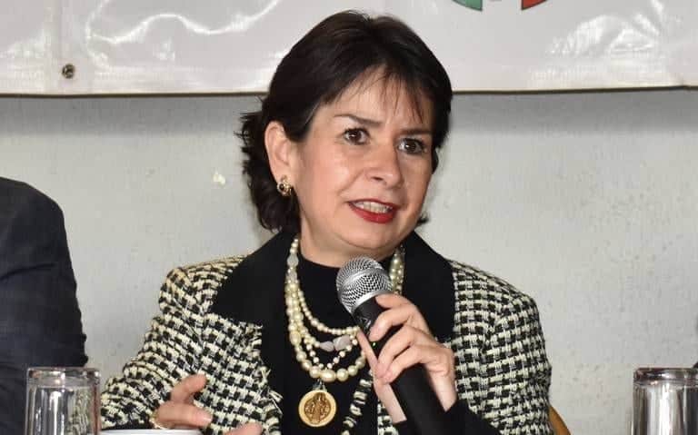 Edna Mireya Pérez Corona dirigente local del PRI en Tijuana