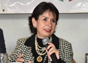 Edna Mireya Pérez Corona dirigente local del PRI en Tijuana