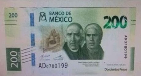 Nuevo billete de 200 pesos entra en circulación, ¡Se va Sor Juana!