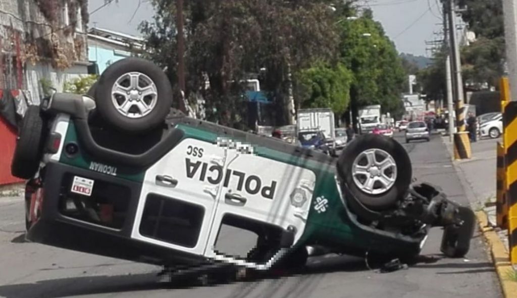 Abuelita muere atropellada patrulla aparentemente en persecución