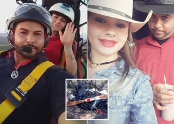 tragedia accidente parapente brasil