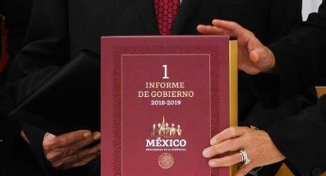 Primer informe de López Obrador disponible en internet