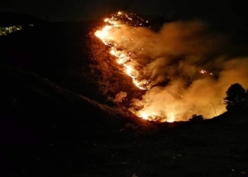 Incendios en Ensenada provocan cierre de carretera