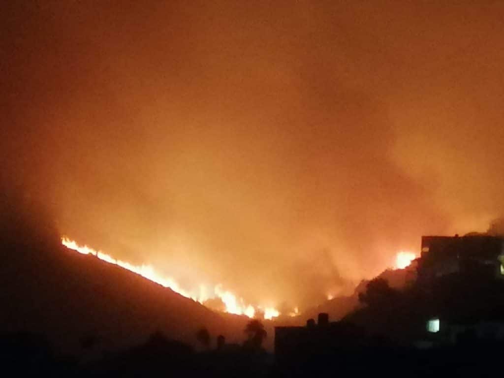 Emiten PreAlerta en Tijuana por incendios