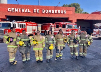 Mujeres de la dirección de Bomberos realizaron guardia de 24 horas