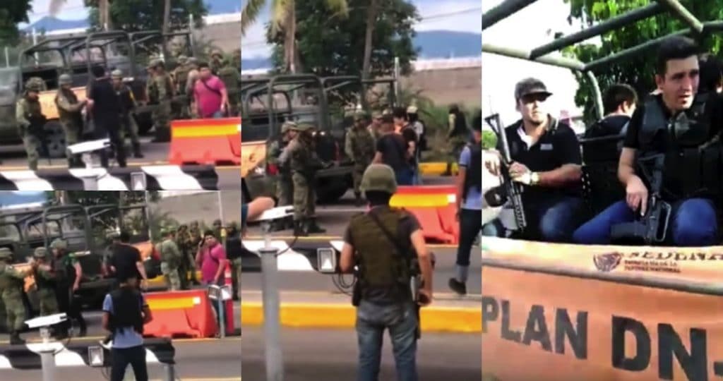 Militar choca el puño con sicario mientras Culiacán ardía