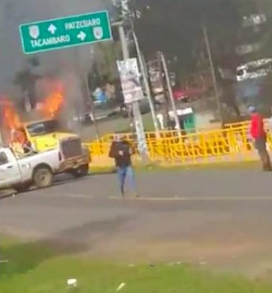 Grupo armado evita detención de ‘el Camaleón’ en Michoacán