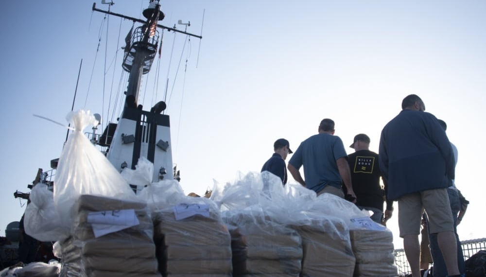 Guardia Costera incautó millones en droga