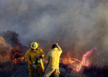 Bajo control incendios en Rosarito