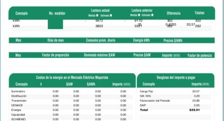 Mañana cambian tarifas de luz en BC, no lo olviden