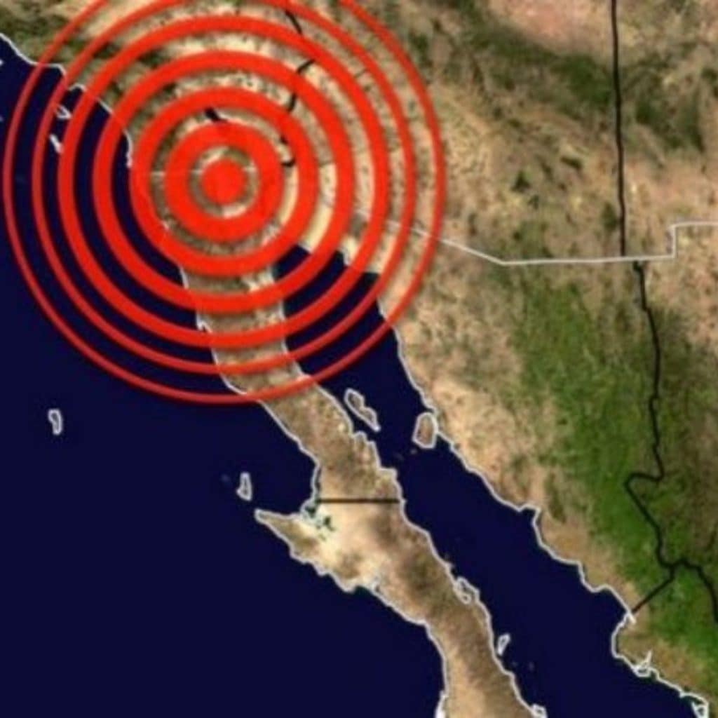 Sismo remece Baja California