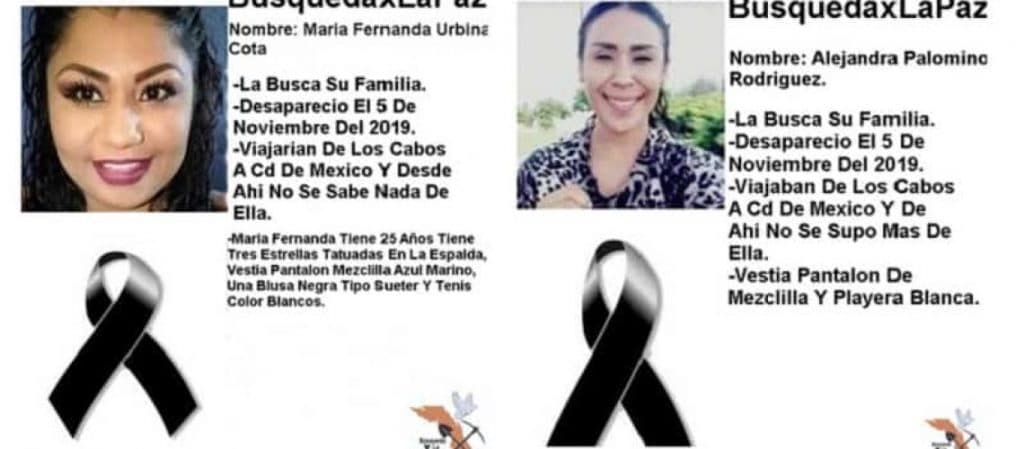 Hallan asesinadas en Sinaloa a jóvenes que salieron de Los Cabos a CDMX