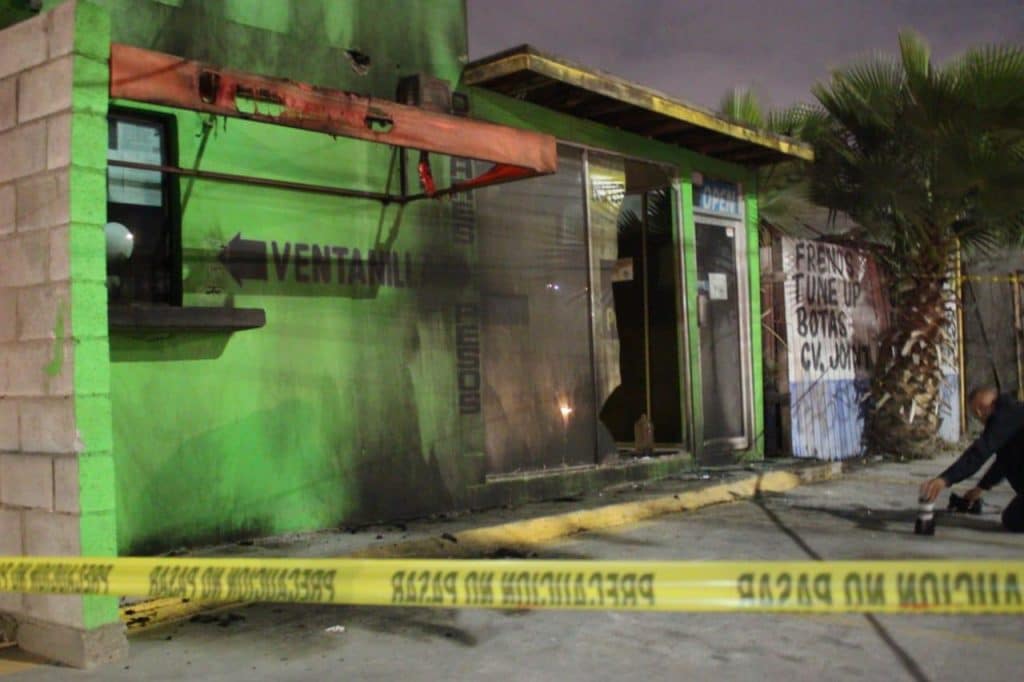 Incendian cinco casas de cambio en Tijuana