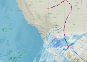 Pronostico del tiempo y clima para el fin de semana en Baja California