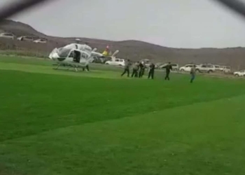 Helicóptero de Evo Morales aterriza de emergencia