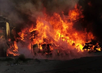 Arde vivienda en Tijuana