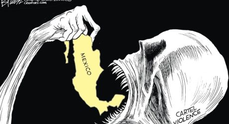 La muerte devora a México, en portada de San Diego Union-Tribune