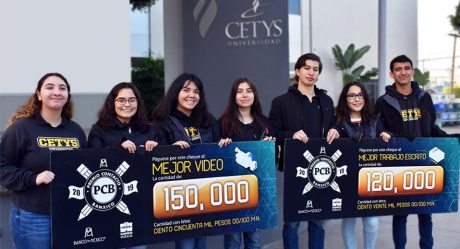 Estudiantes de CETYS ganan concurso de Banco de México