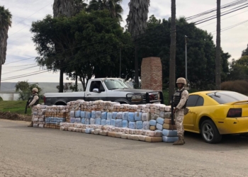 Incautan cientos de paquetes de droga frente a Centro de Rehabilitación