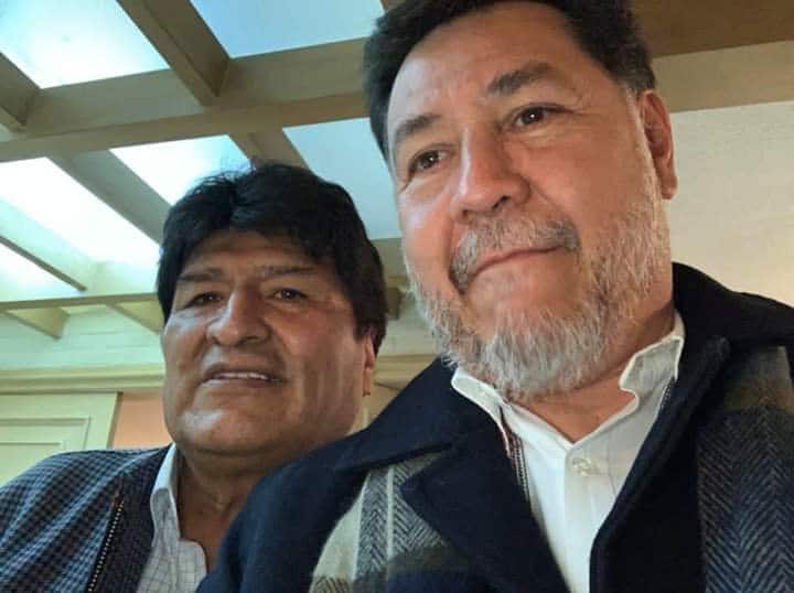 Pide Noroña dar 159 mil mensuales a Evo Morales