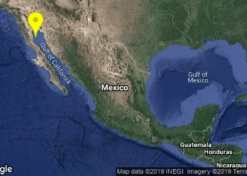 Fuerte sismo en Baja California