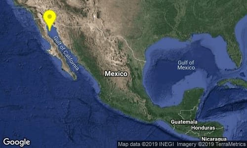 Fuerte sismo en Baja California
