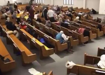 Revelan video del tiroteo en la iglesia de Texas