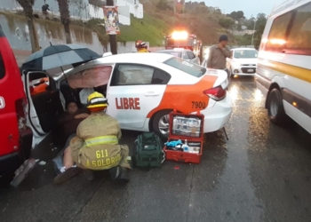 Choque múltiple deja varios lesionados en Tijuana