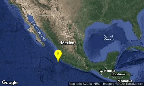 Sismo de 5.5 remece Jalisco