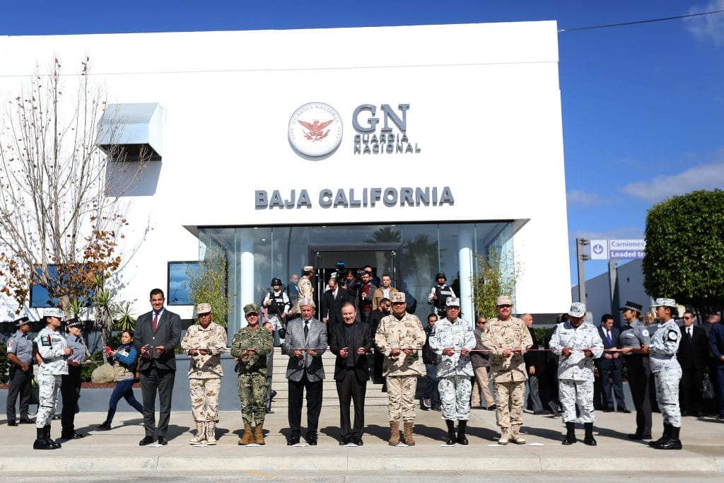 Inauguran instalaciones de la Guardia Nacional en Tijuana