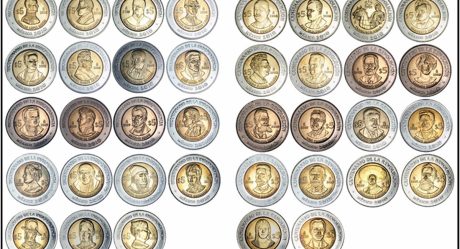 Monedas de 5 pesos del Bicentenario se venden hasta en mil pesos