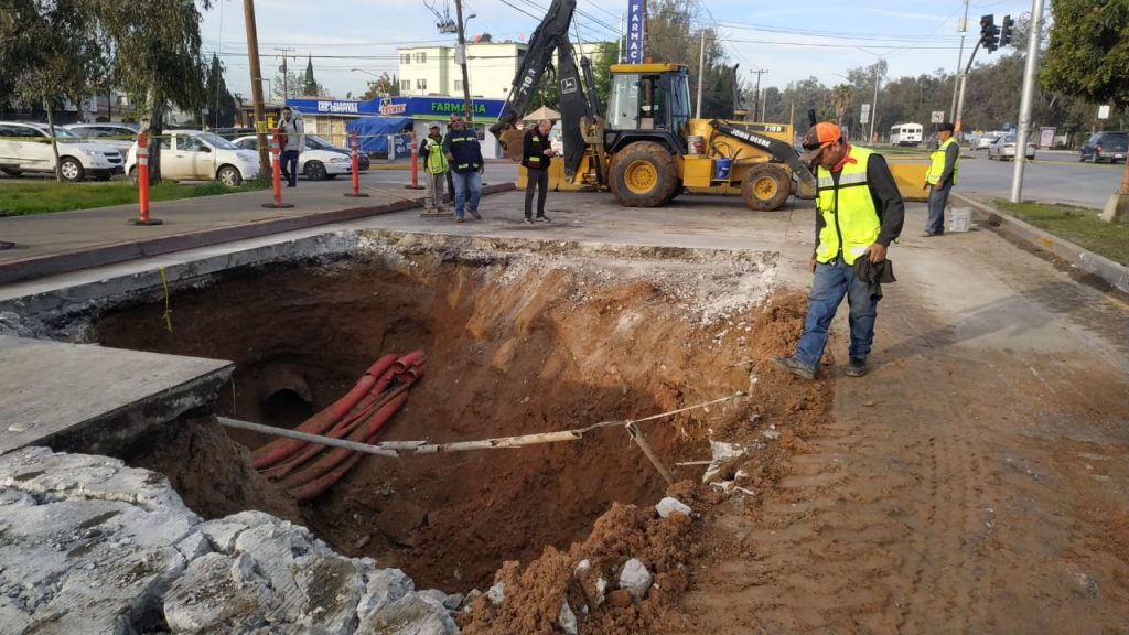 Casi dos millones para reparar el socavón del bulevar Limón Padilla