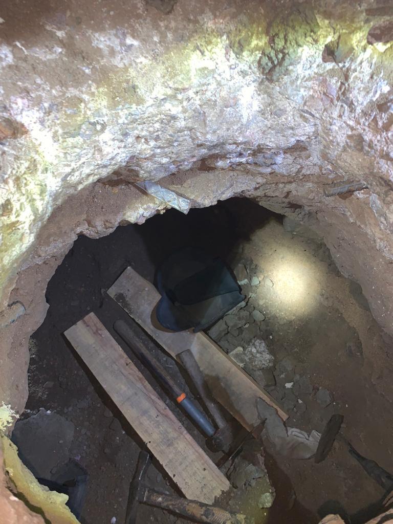 Localizan narco túnel en Sonora con dirección a EU