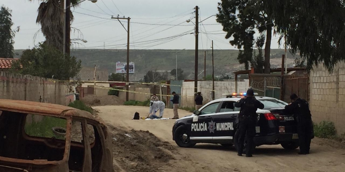 De un disparo en la cabeza matan a hombre en Tijuana