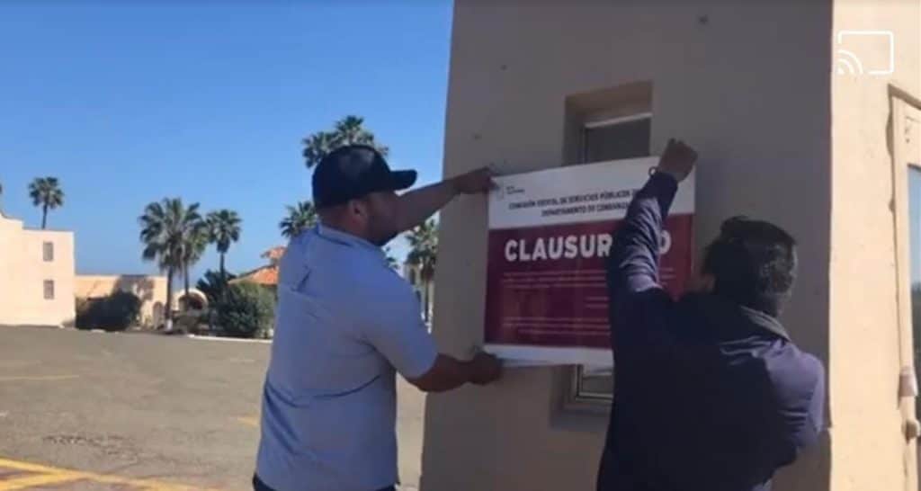 Tras 8 años de adeudos de agua, CESPT clausura Hotel Calafia