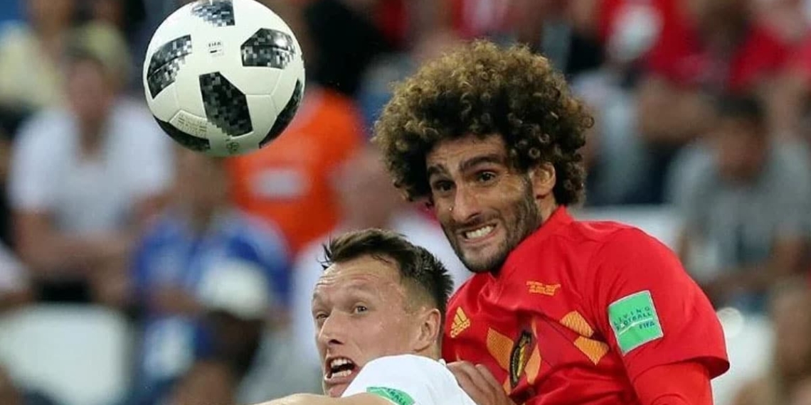 Hospitalizan a Marouane Fellaini por coronavirus