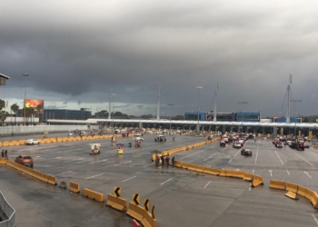 Panorama fantasma en la ciudad