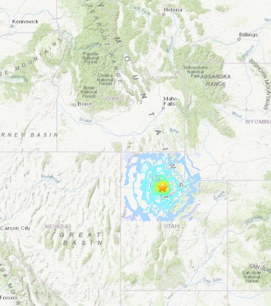 Fuerte sismo sacude Salt Lake City