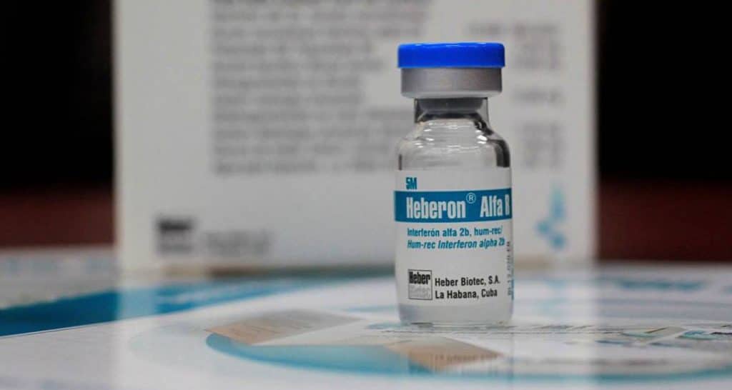 Interferón Alfa 2B, antiviral cubano solicitado países para combatir virus