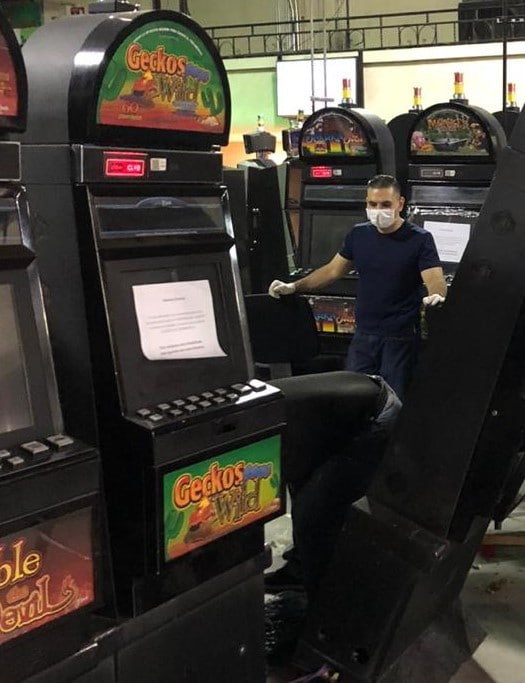 Caliente Casino inicia jornadas de desinfección y limpieza