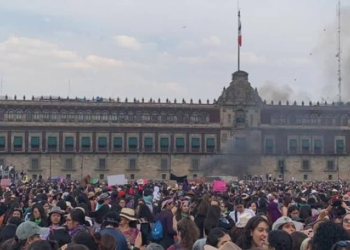 Marcha #8M en CDMX reúne a 80 mil mujeres