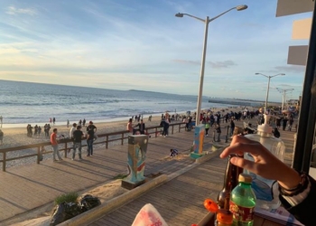 Sin miedo al coronavirus así luce Playas de Tijuana